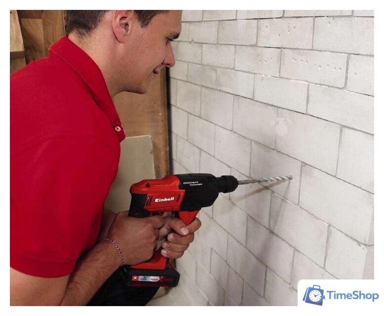 Перфоратор Einhell TE-HD 18 Li 4513812 (без АКБ) - Изображение №6 — Интернет-магазин Time-Shop