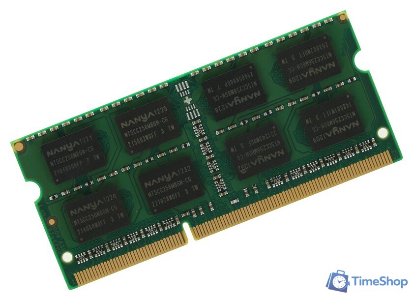 Оперативная память Digma 4ГБ DDR3 SODIMM 1600 МГц DGMAS31600004D - Изображение №1 — Интернет-магазин Time-Shop