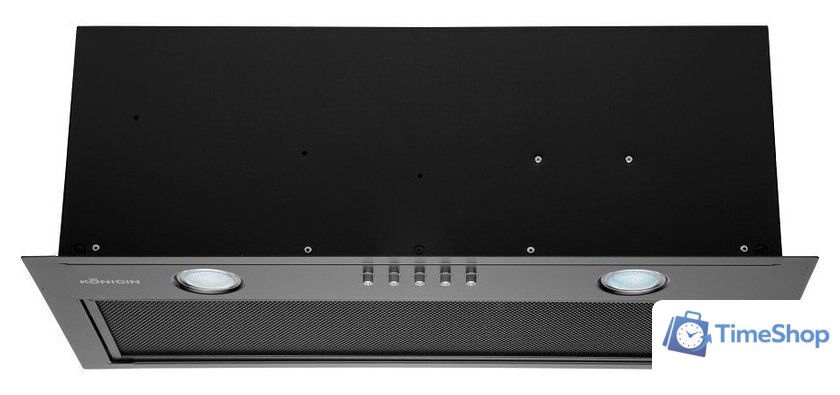 Кухонная вытяжка Konigin Flatbox Full 50 (черный) - Изображение №2 — Интернет-магазин Time-Shop