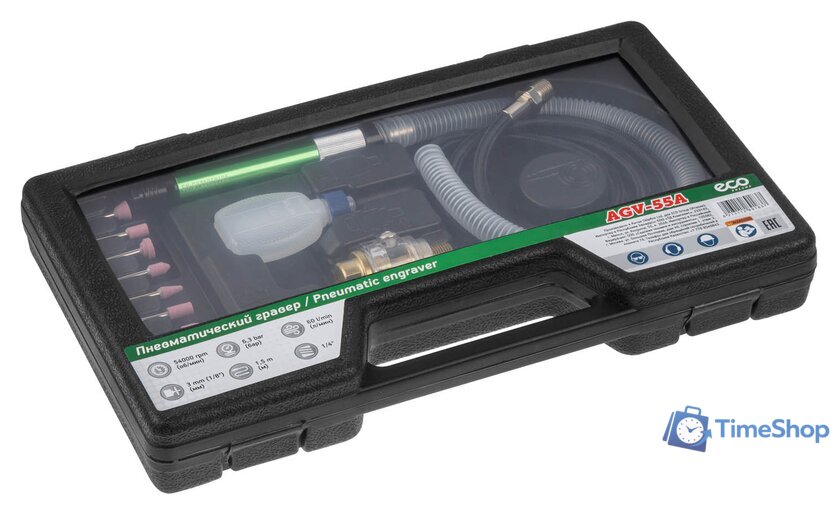 Пневмошлифмашина ECO AGV-55A - Изображение №7 — Интернет-магазин Time-Shop