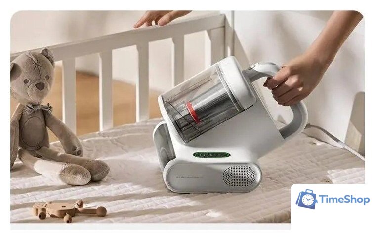 Пылесос для удаления пылевых клещей Xiaomi Mijia Dust Mite Vacuum Cleaner 2 Pro E401CN (с переходником на евровилку) - Изображение №4 — Интернет-магазин Time-Shop