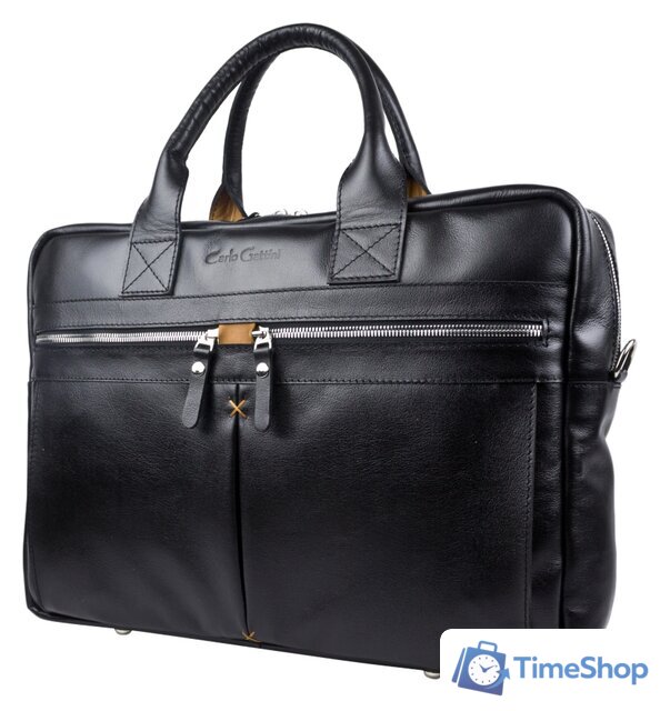 Сумка Carlo Gattini Montebello 1033-01 (черный) - Изображение №1 — Интернет-магазин Time-Shop