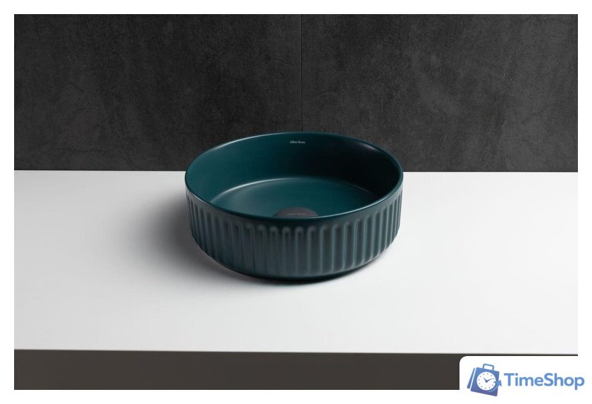 Умывальник Allen Brau Fantasy Line 36 4.11032.PT петроль - Изображение №3 — Интернет-магазин Time-Shop