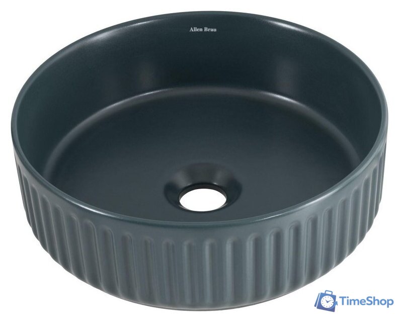 Умывальник Allen Brau Fantasy Line 36 4.11032.PT петроль - Изображение №12 — Интернет-магазин Time-Shop