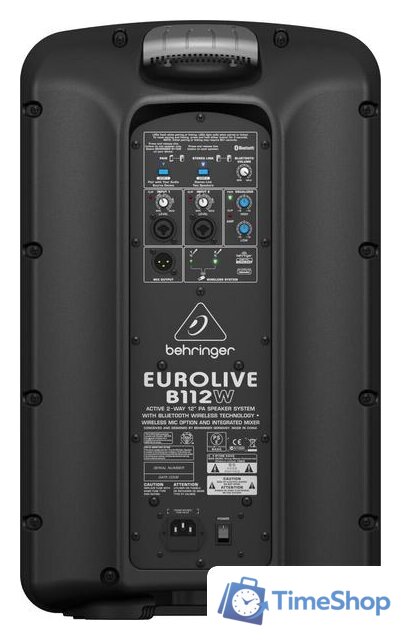 Активная акустика Behringer EUROLIVE B112W - Изображение №4 — Интернет-магазин Time-Shop