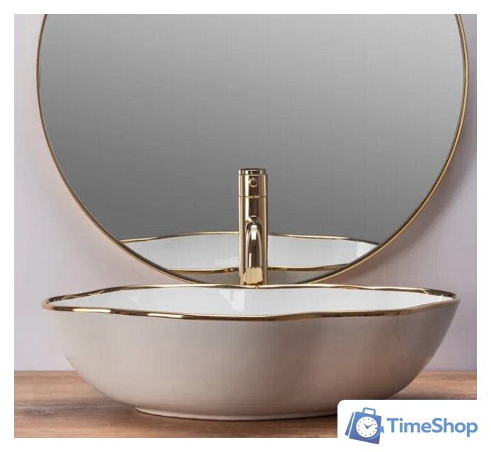 Умывальник Rea Pearl U0696 - Изображение №3 — Интернет-магазин Time-Shop