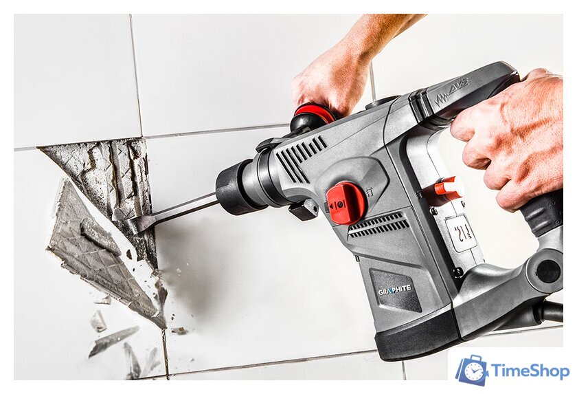 Перфоратор GRAPHITE 58G858 - Изображение №3 — Интернет-магазин Time-Shop