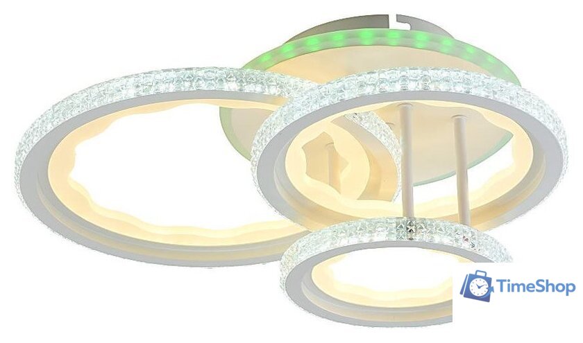 Припотолочная люстра Aitin Pro C7171E/3 (белый RGB) - Изображение №1 — Интернет-магазин Time-Shop