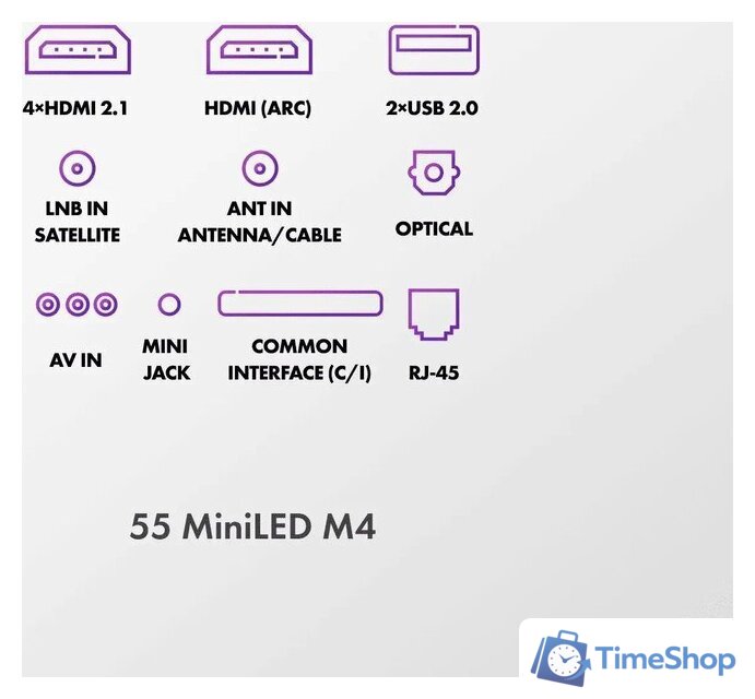 MiniLED телевизор Haier 55 MiniLED M4 - Изображение №7 — Интернет-магазин Time-Shop