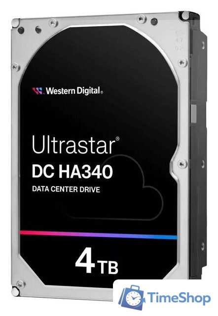 Жесткий диск WD Ultrastar DC HA340 4TB WUS721204BLE6L4 - Изображение №1 — Интернет-магазин Time-Shop