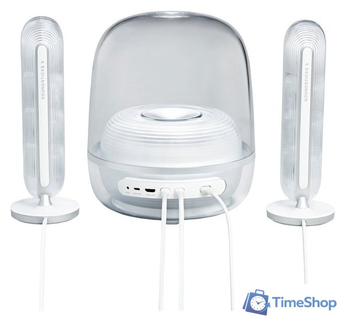 Акустика Harman/Kardon SoundSticks 5 (белый) - Изображение №3 — Интернет-магазин Time-Shop