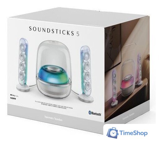 Акустика Harman/Kardon SoundSticks 5 (белый) - Изображение №10 — Интернет-магазин Time-Shop