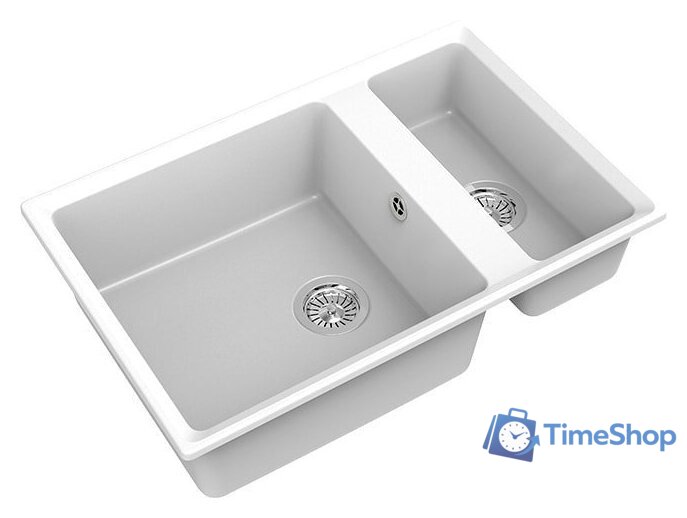 Кухонная мойка GranFest GF-LV-760K (иней) - Изображение №1 — Интернет-магазин Time-Shop