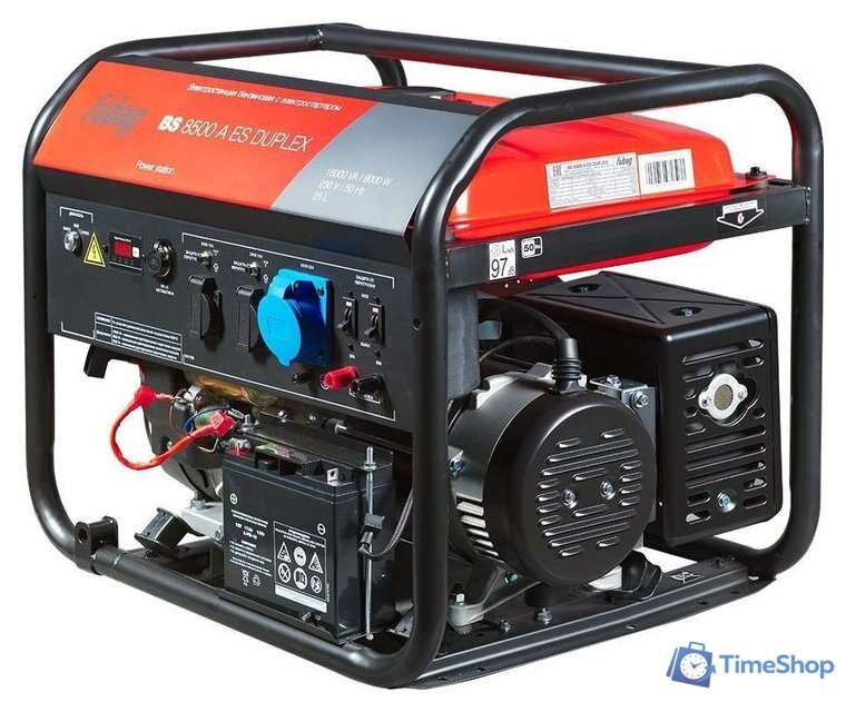 Бензиновый генератор Fubag BS 8500 A ES Duplex (с коннектором автоматики) - Изображение №2 — Интернет-магазин Time-Shop