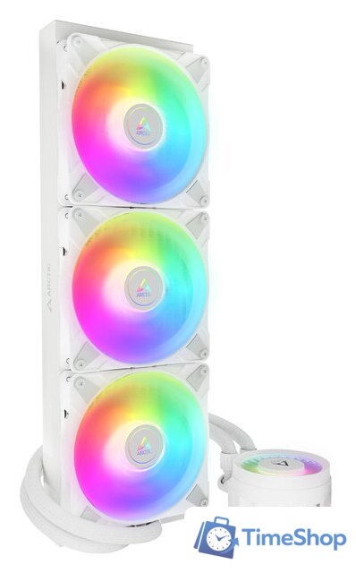 Система жидкостного охлаждения для процессора Arctic Liquid Freezer III 420 A-RGB White ACFRE00153A - Изображение №4 — Интернет-магазин Time-Shop
