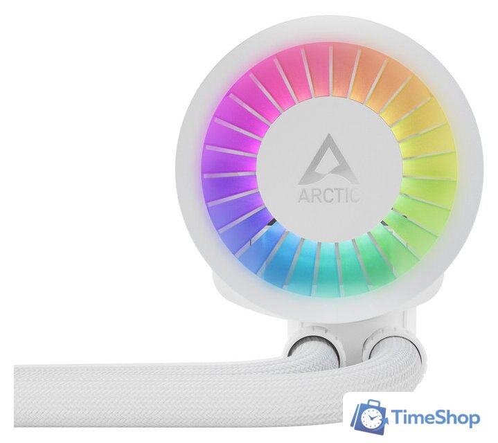 Система жидкостного охлаждения для процессора Arctic Liquid Freezer III 420 A-RGB White ACFRE00153A - Изображение №7 — Интернет-магазин Time-Shop