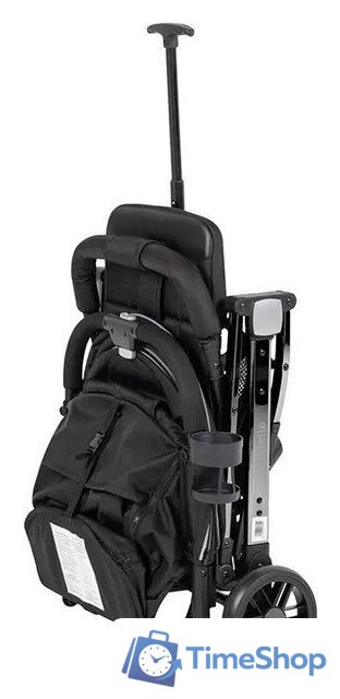 Коляска прогулочная «книга» Farfello Comfy Go Comfort CG-301 (абсолютно черный) - Изображение №7 — Интернет-магазин Time-Shop