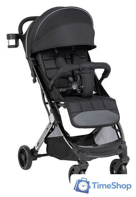 Коляска прогулочная «книга» Farfello Comfy Go Comfort CG-301 (абсолютно черный) - Изображение №1 — Интернет-магазин Time-Shop