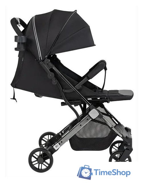 Коляска прогулочная «книга» Farfello Comfy Go Comfort CG-301 (абсолютно черный) - Изображение №3 — Интернет-магазин Time-Shop