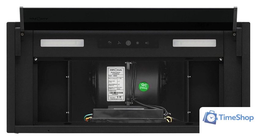Кухонная вытяжка Krona Isida 600 black SGC КА-00009813 (черный) - Изображение №5 — Интернет-магазин Time-Shop