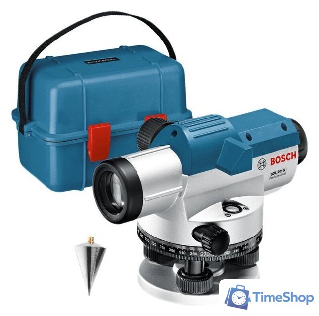 Оптический нивелир Bosch GOL 20 G Professional 0601068401 (кейс) - Изображение №1 — Интернет-магазин Time-Shop