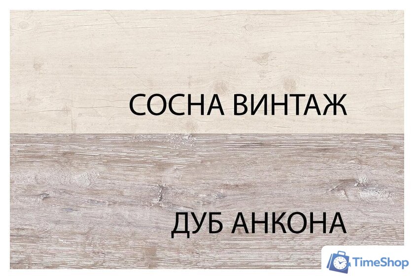 Тумба Anrex Monako RTV 1D2SN (сосна винтаж/дуб анкона) - Изображение №5 — Интернет-магазин Time-Shop