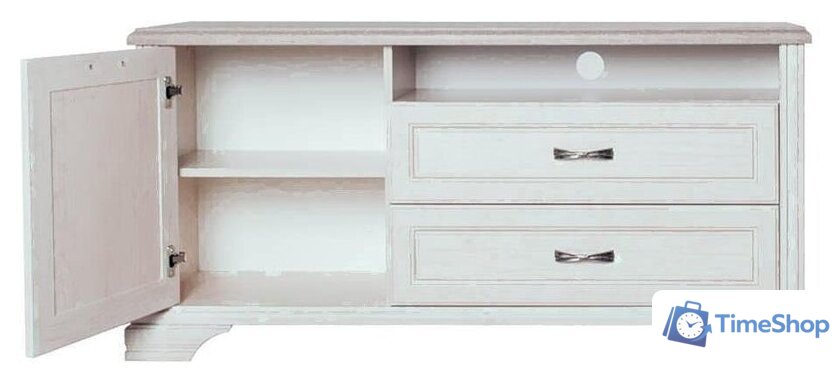 Тумба Anrex Monako RTV 1D2SN (сосна винтаж/дуб анкона) - Изображение №9 — Интернет-магазин Time-Shop