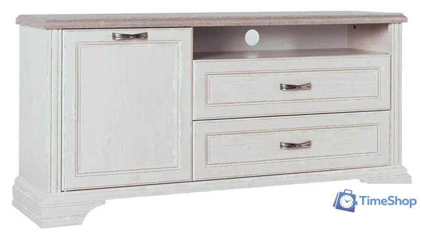 Тумба Anrex Monako RTV 1D2SN (сосна винтаж/дуб анкона) - Изображение №8 — Интернет-магазин Time-Shop