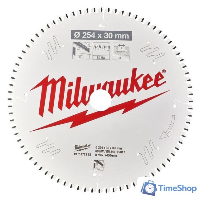 Пильный диск Milwaukee 4932471318 - Изображение №1 — Интернет-магазин Time-Shop
