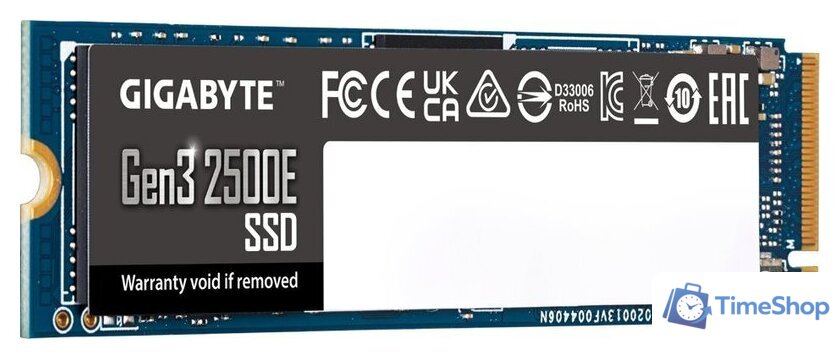 SSD Gigabyte Gen3 2500E 2TB G325E2TB - Изображение №3 — Интернет-магазин Time-Shop