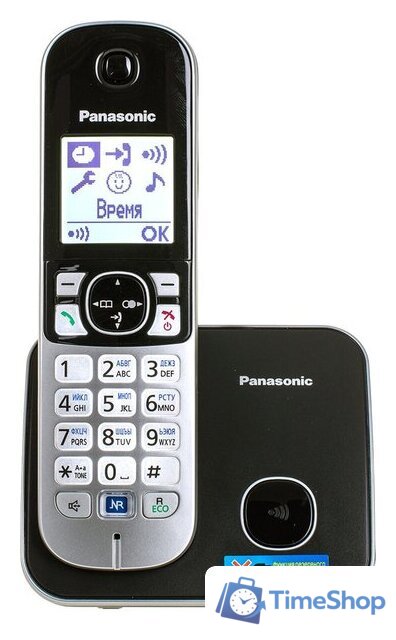 Радиотелефон Panasonic KX-TG6811UAB - Изображение №14 — Интернет-магазин Time-Shop