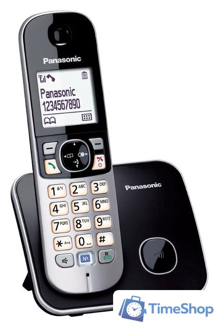 Радиотелефон Panasonic KX-TG6811UAB - Изображение №4 — Интернет-магазин Time-Shop