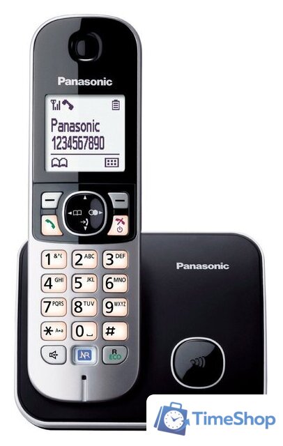 Радиотелефон Panasonic KX-TG6811UAB - Изображение №1 — Интернет-магазин Time-Shop