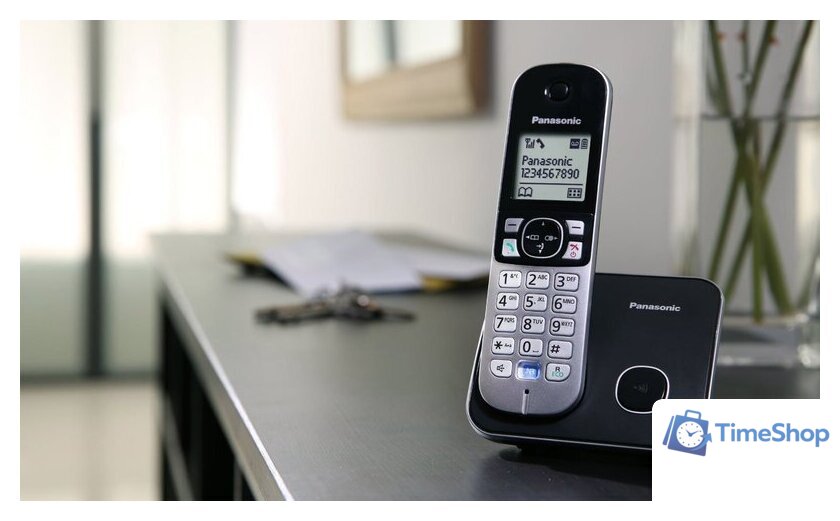 Радиотелефон Panasonic KX-TG6811UAB - Изображение №11 — Интернет-магазин Time-Shop