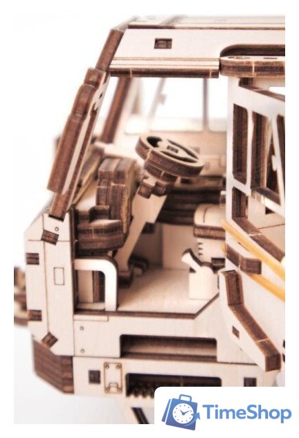 Сборная модель Eco-Wood-Art Самосвал-землевоз МоАЗ-75053 - Изображение №6 — Интернет-магазин Time-Shop