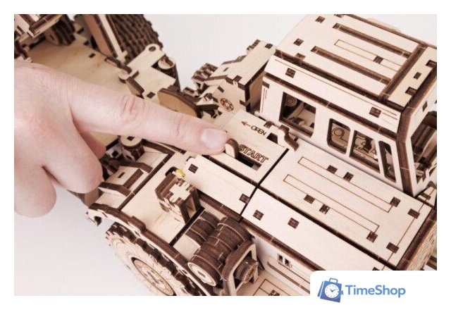 Сборная модель Eco-Wood-Art Самосвал-землевоз МоАЗ-75053 - Изображение №8 — Интернет-магазин Time-Shop