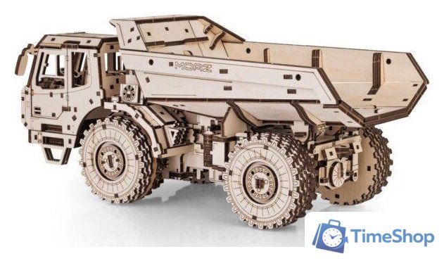 Сборная модель Eco-Wood-Art Самосвал-землевоз МоАЗ-75053 - Изображение №4 — Интернет-магазин Time-Shop