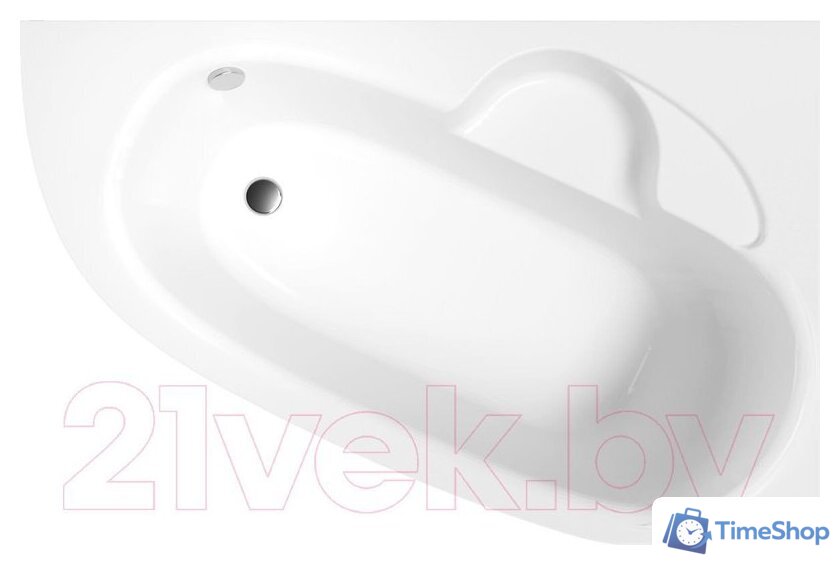 Ванна Lauter Valencia 160x105 2102160R (с ножками) - Изображение №10 — Интернет-магазин Time-Shop