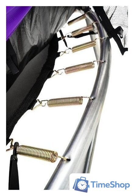 Батут Calviano Outside Master Purple 252 см - 8ft (внешняя сетка, с лестницей) - Изображение №4 — Интернет-магазин Time-Shop