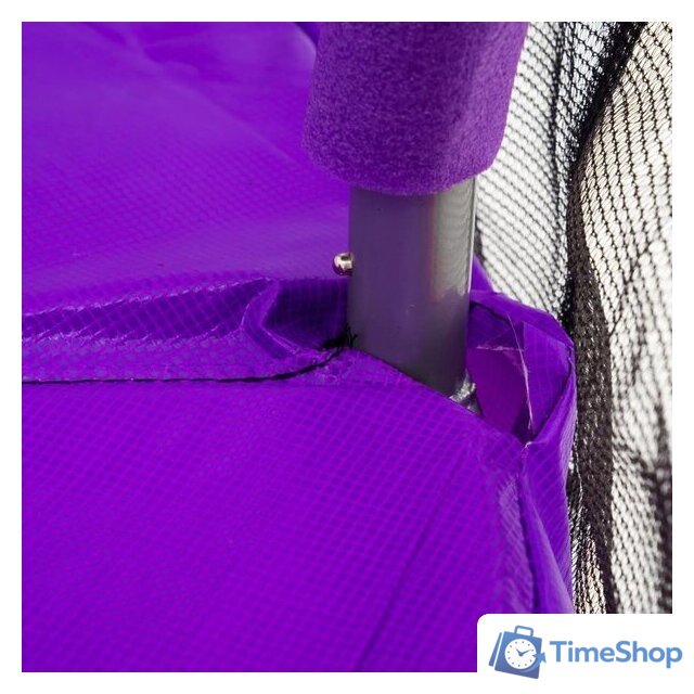 Батут Calviano Outside Master Purple 252 см - 8ft (внешняя сетка, с лестницей) - Изображение №3 — Интернет-магазин Time-Shop