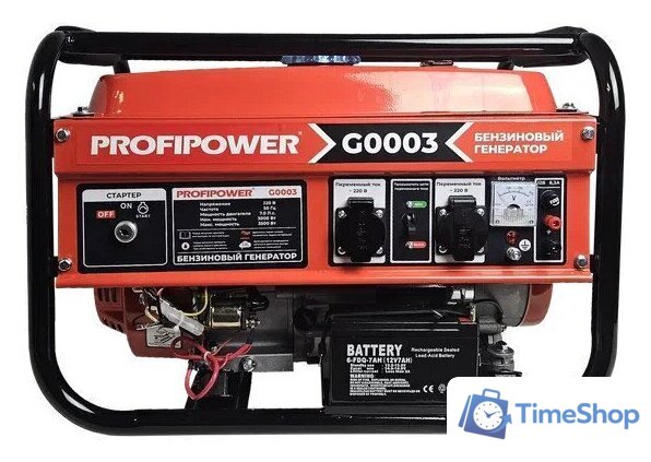 Бензиновый генератор Profipower БГ-4000Э - Изображение №1 — Интернет-магазин Time-Shop