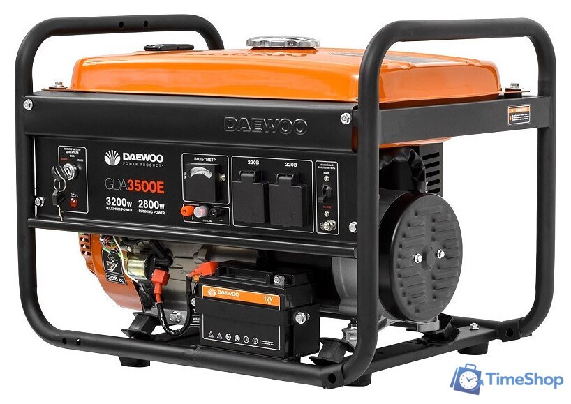 Бензиновый генератор Daewoo Power GDA 3500E - Изображение №2 — Интернет-магазин Time-Shop