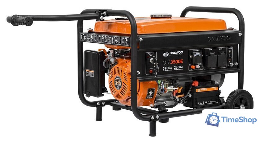 Бензиновый генератор Daewoo Power GDA 3500E - Изображение №4 — Интернет-магазин Time-Shop