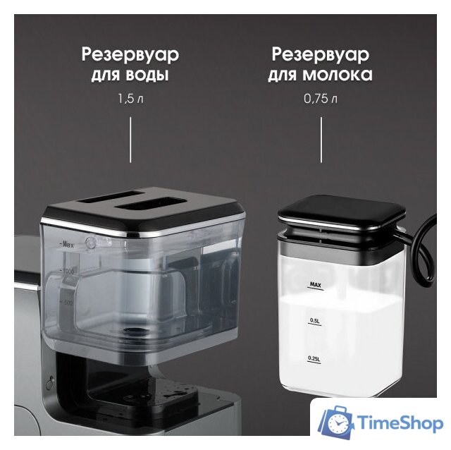 Кофемашина Zigmund & Shtain ZACM-2000 - Изображение №5 — Интернет-магазин Time-Shop