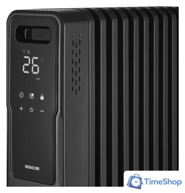 Масляный радиатор Sencor SOH 8211GY - Изображение №3 — Интернет-магазин Time-Shop