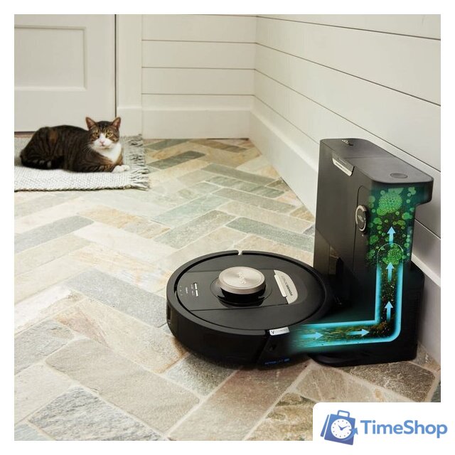 Робот-пылесос Shark PowerDetect Self-Empty RV2820VEEU - Изображение №5 — Интернет-магазин Time-Shop
