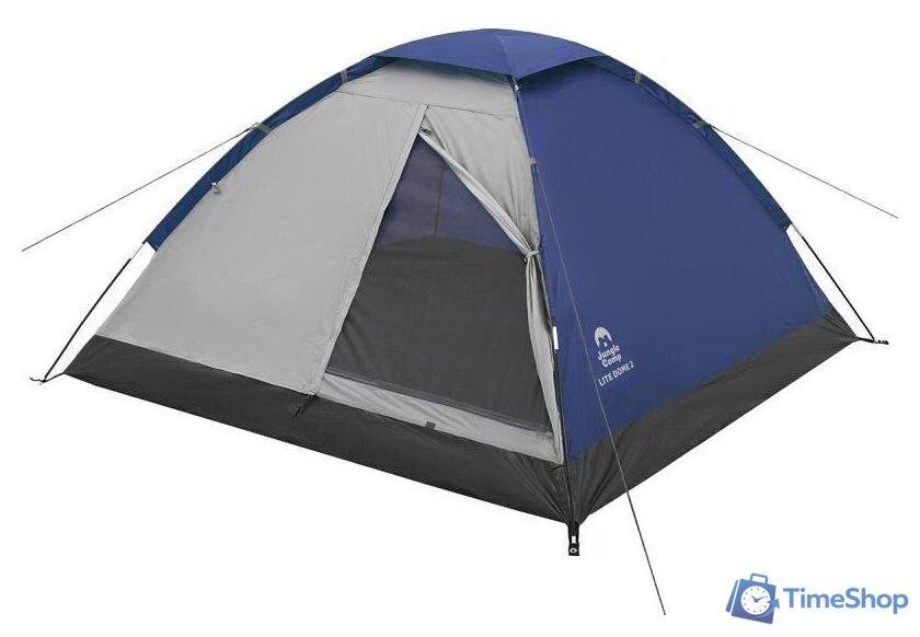 Треккинговая палатка Jungle Camp Lite Dome 3 (синий/серый) - Изображение №5 — Интернет-магазин Time-Shop