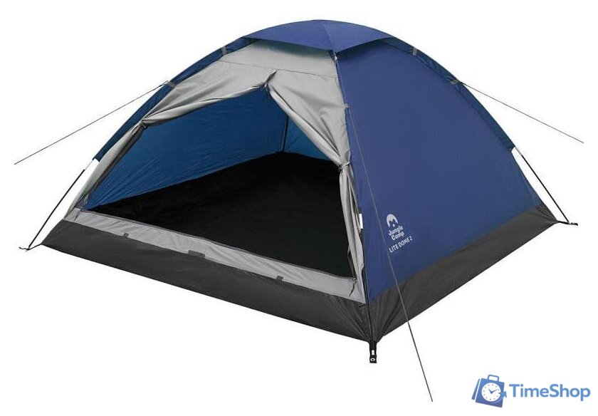 Треккинговая палатка Jungle Camp Lite Dome 3 (синий/серый) - Изображение №4 — Интернет-магазин Time-Shop