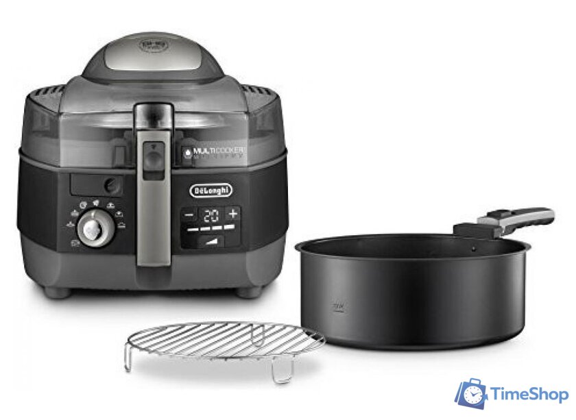 Мультиварка DeLonghi MultiFry FH1396/1 (черный) - Изображение №2 — Интернет-магазин Time-Shop