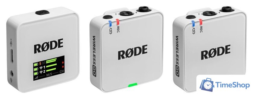 Радиосистема RODE Wireless GO Gen 3 (белый) - Изображение №1 — Интернет-магазин Time-Shop